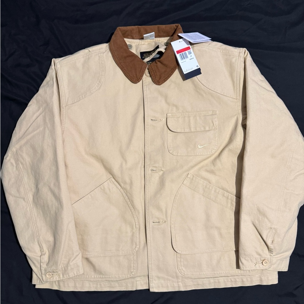 Nike Life Barn Coat New w/tags - Size L Canvas/Flannel